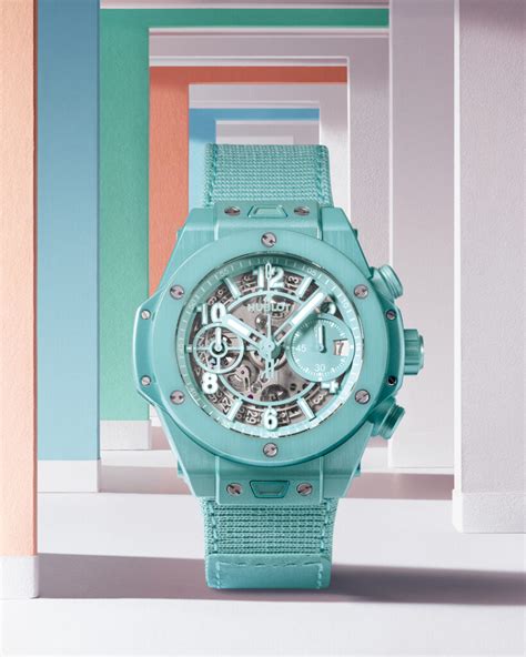 Hublot Dives Into Summer With New Turquoise Anodized 